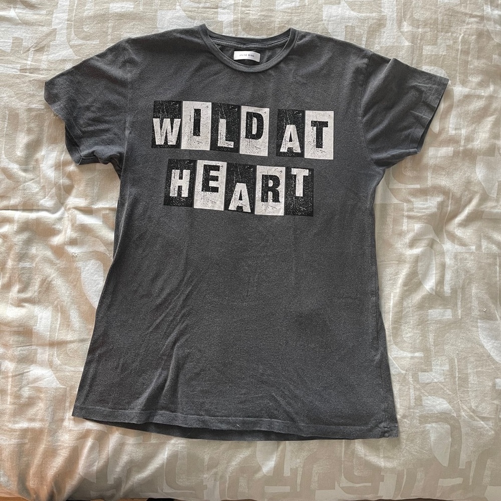 Anine Bing Wild At Heart T-shirt XS